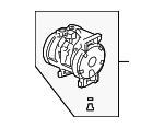38810RN0A01 - HVAC: Compressor Assembly for Acura: MDX, ZDX Image