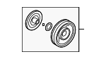 38900RGLA02 - HVAC: Clutch &amp; Pulley for Acura: MDX, RDX, TL, ZDX Image