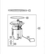 68042934AB - Fuel: Level Unit Module Kit for Mopar Image