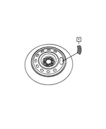 68229416AA - Labels: Tire Storage Label for Mopar Image image