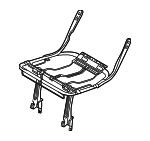 MB3Z7863160C - Body: Seat Base for Ford Image