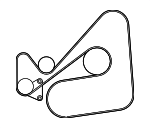 L3B615909 - : Serpentine Belt for Mazda: CX-7 Image