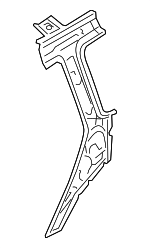 766301LA0B - Body: Inner Lock Pillar for Nissan Image