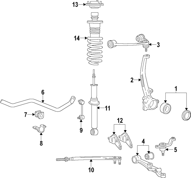 4881050011 - Suspension: Link for Lexus Image