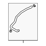 PAG21518Y - Cooling System: Lower Hose for Mazda Image