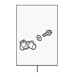 PAF115190 - Cooling System: Water Pipe for Mazda Image