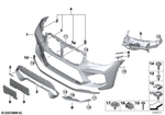 51118081831 - : Spoiler Front for BMW Image