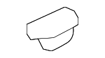 22168003198L53 - Body: Front Cover Cap for Mercedes-Benz Image