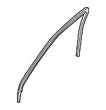 768420W011 - : Window Molding for Nissan Image