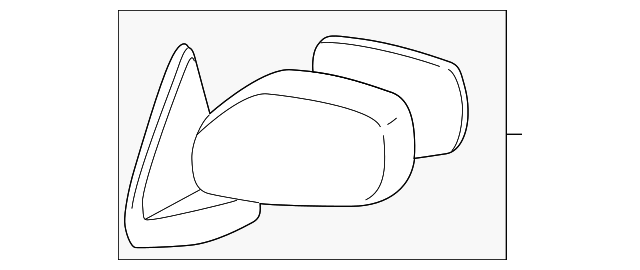 Mirror Assembly - Nissan (K6302-4W460)