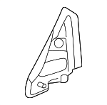 963650W006 - : Mirror Glass for Nissan Image