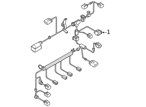 Wiring Harness for 2011 Volkswagen Jetta #0