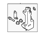 WWR2 - Body: Motorcraftâ„¢ Washer Reservoir for Ford Image