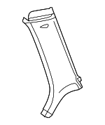 1K9867241N5R0 - Body: Body C-Pillar Trim Panel for Volkswagen Image