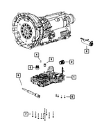 68348504AA - Transmission: Transmission Valve Body &amp; Control Unit for Mopar Image