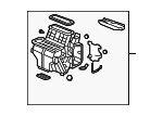 79306STXA41 - HVAC: Heater Case for Acura: MDX Image