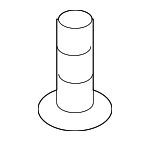 MR221703 - Electrical: License Lamp Screw for Mitsubishi Image
