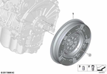 21205A87395 - Engine: Dual-Mass Flywheel for BMW Image