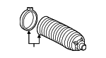 53429T20A02 - Steering: Rack And Pinion Bellows for Acura: ADX, Integra Image