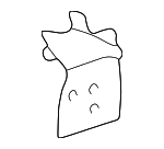 10430806 - Body: Lower Hinge for GM Image