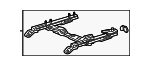 81201TBAA61 - Body: Seat Track for Honda Image
