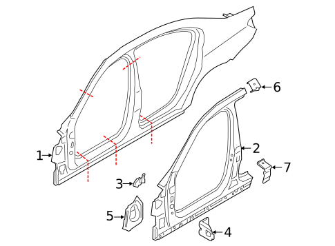 Uniside for 2020 BMW 530i #2