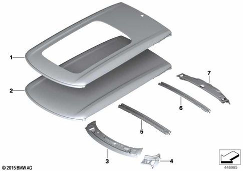 Roof for 2019 Mini Cooper S ALL4 #0