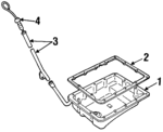 96040624 - : Trans Pan Gasket for Chevrolet: Tracker Image