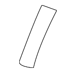 7597512080 - Body: Black Out Tape for Toyota: Corolla, GR Corolla Image