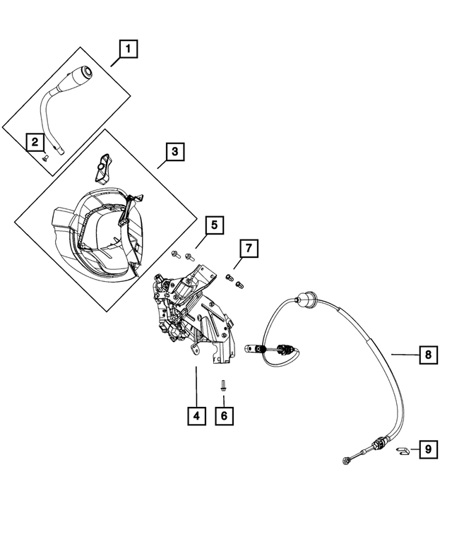 5UW41DX9AA - NAG1; W5A580; 5-Speed; Automatic Transmission: Steering Column Shroud Gap Hider for Mopar Image image