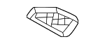 97383L2AA0WK - Body: Vent Grille for Kia Image