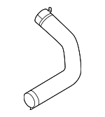 254622T000 - Cooling System: Outlet Hose for Genesis: G80, GV70, GV80 Image
