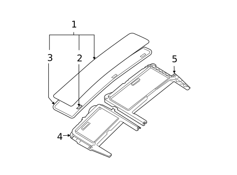Sunroof for 2008 Nissan Maxima #1