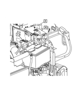 4801329AC - : Battery Feed Wiring for Dodge: Caliber | Jeep: Compass, Patriot Image