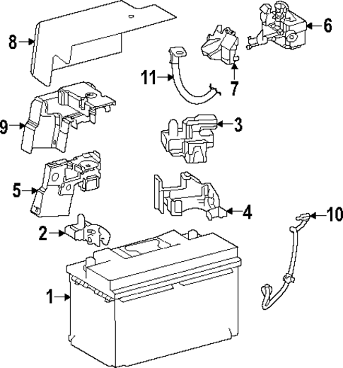 Battery for 2025 Toyota Sequoia #1