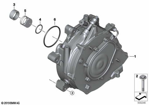 Alternator for 2022 BMW i3 120Ah Rex #0