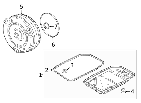 Transmission Parts for 2017 Jaguar F-Type #1