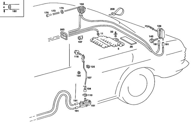 1269882078 - Vacuum System: Clamp for Mercedes-Benz Image image