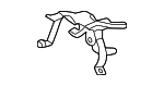 2945014900 - Cooling System: Pump Bracket for Mercedes-Benz Image