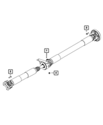 68416803AC - Differential and Drive Line: Drive Shaft for Mopar Image