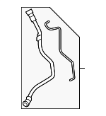 31336714 - : 2007-2017 Volvo Fuel Filler Neck for Volvo: S80, V70, XC60, XC70 Image