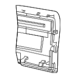 68232848AA - Body: Seat Back Panel for Chrysler: Town &amp; Country | Dodge: Grand Caravan | Ram: C/V Image
