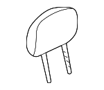 92146652 - Body: Headrest Pad for Pontiac: GTO Image