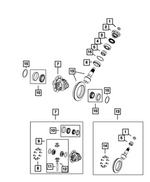 68396634AB - Differential and Drive Line: Drive Pinion Seal for Mopar Image