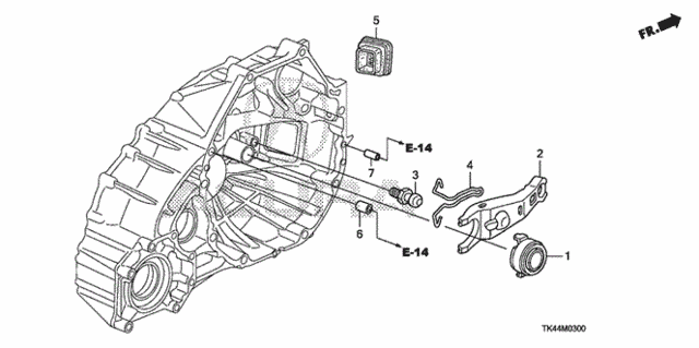 MT Clutch Release for 2012 Acura TL #0
