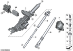 32305A81929 - Steering: Steering Wheel Column Adjustment,Electr. for BMW Image