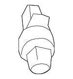 MR306627 - HVAC: Pressure Switch for Mitsubishi: Eclipse, Endeavor, Galant, i-MiEV, Lancer, Outlander, Outlander Sport, Raider Image