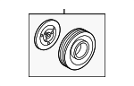 7813A869 - : A/C Compressor Clutch Pulley for Mitsubishi: Outlander Image