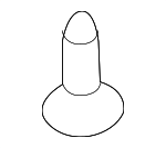 RYQ500070 - Body: Lower Deflector Retainer for Land Rover: Defender 110, Defender 130, Defender 90, Discovery, Discovery Sport, LR2, LR4, Range Rover, Range Rover Evoque, Range Rover Sport, Range Rover Velar Image