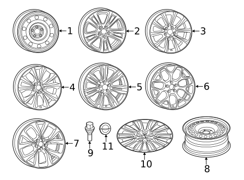 Wheels for 2015 Chrysler 200 #0